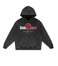Load image into Gallery viewer, SAUCY WORLD ACID HOODIE
